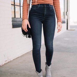 Levi's Mile High Super Skinny Jean Rogue Wave 27